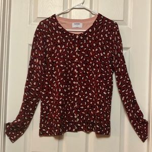 Old Navy ladies button up sweater-size M